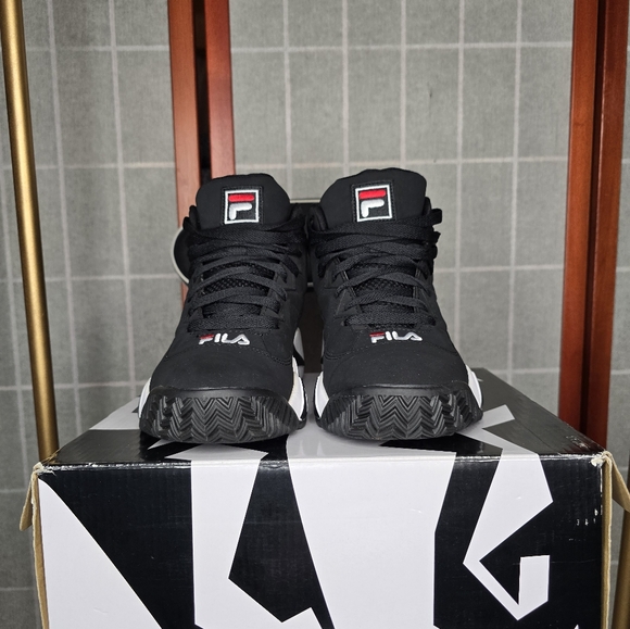 Fila MB 1VB90140-014 Jamal Mashburn Black White Basketball M3 - Picture 8 of 14